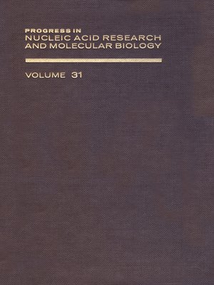 cover image of Progress in Nucleic Acid Research and Molecular Biology